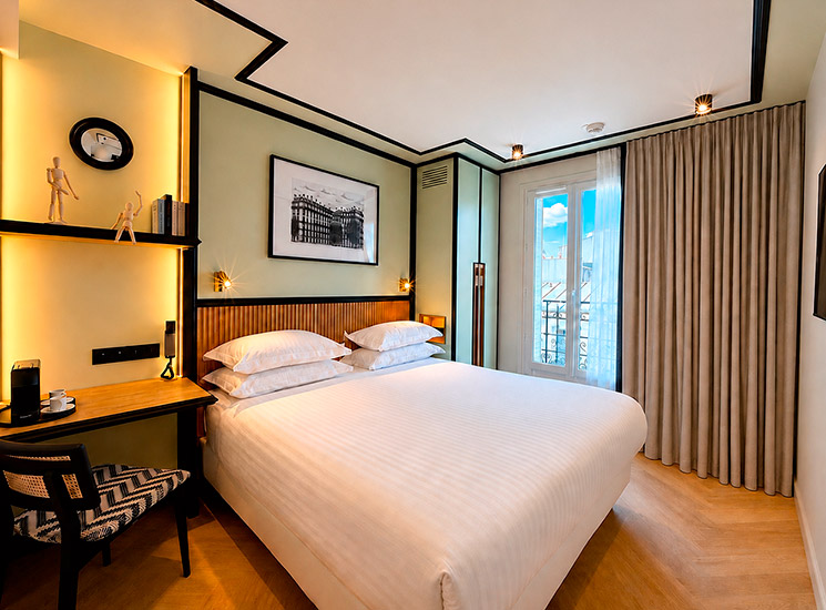 Chambre Deluxe Hôtel Paris 11 République Maison Lenoir